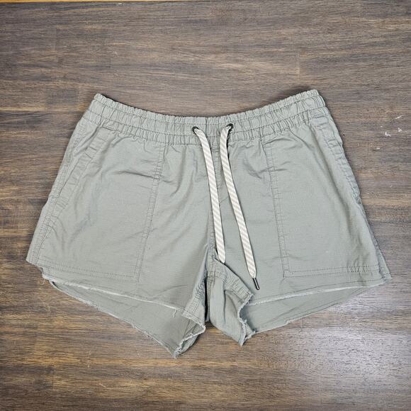 Vuori Pants - VUORI Women's Vintage Ripstop Short Light Olive Green Size XS Distressed